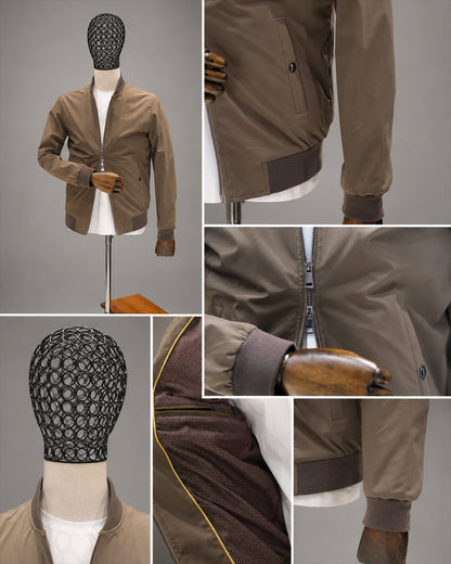 DRN CKT 001 ÇİFT FERMUARLI BOMBER CEKET