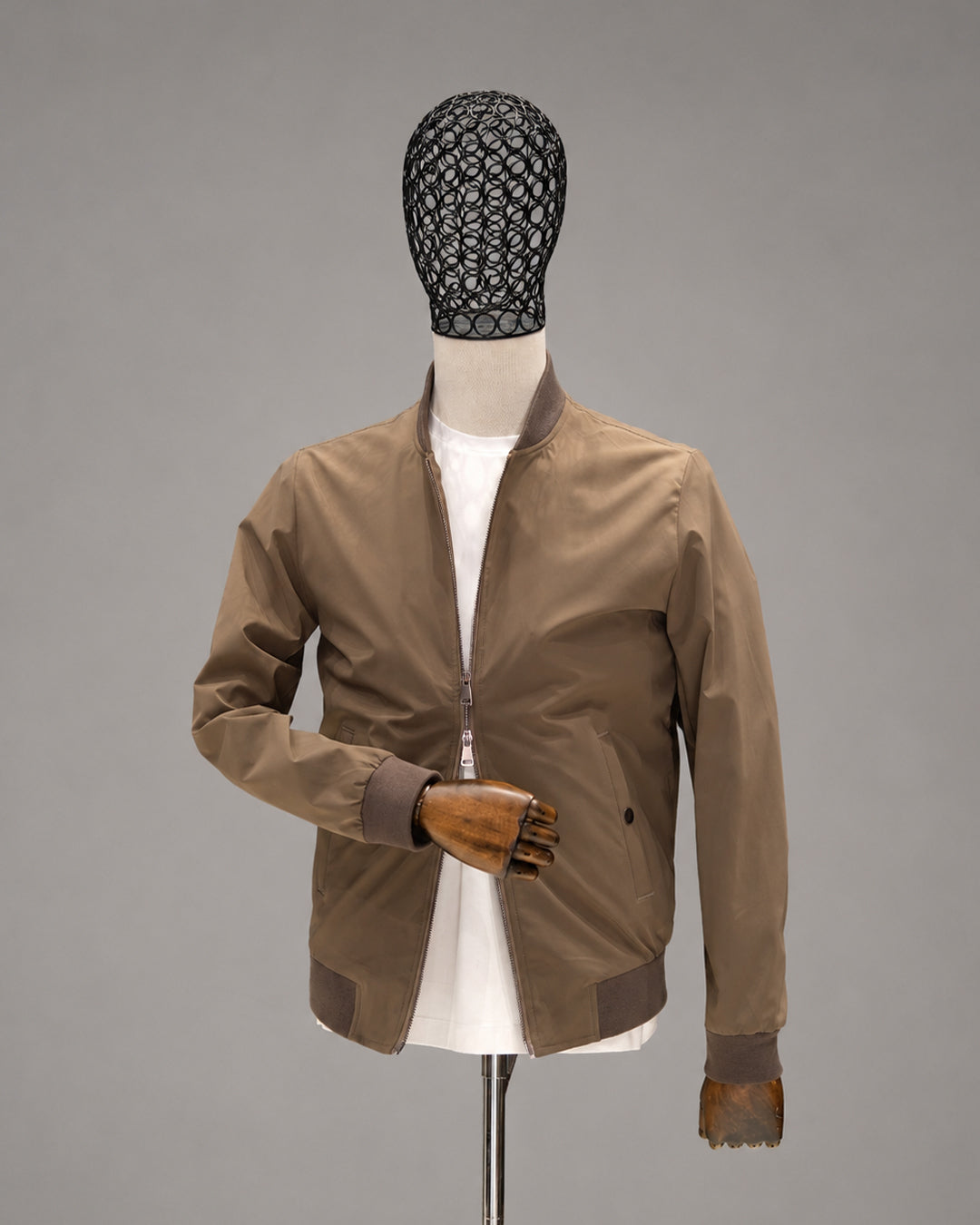 DRN CKT 001 ÇİFT FERMUARLI BOMBER CEKET