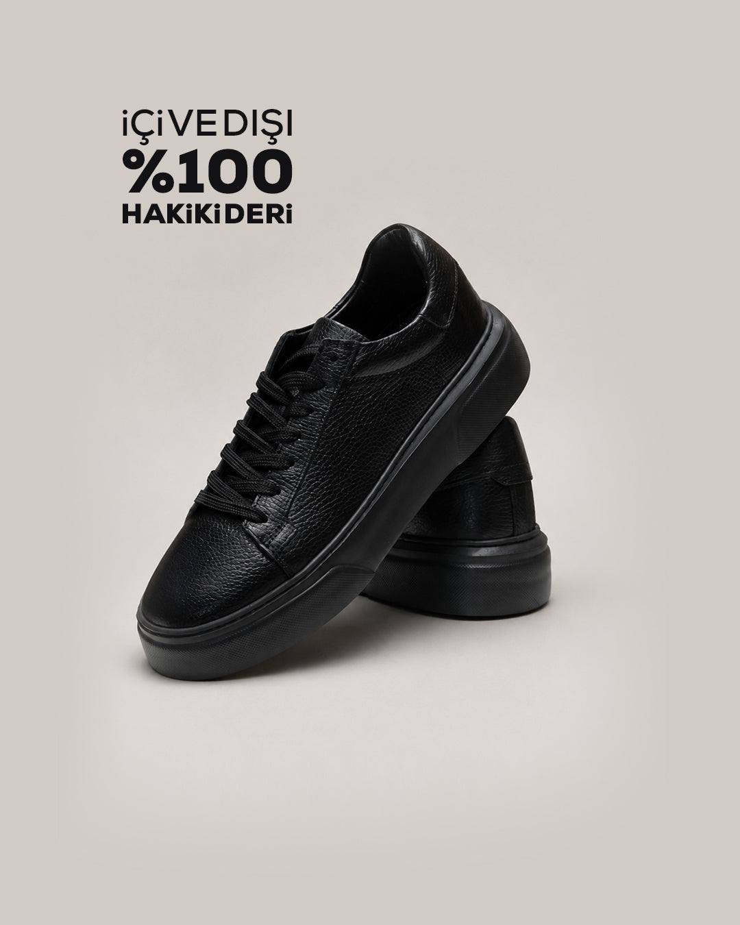 DRN AYK 1506 iÇi VE DIŞI %100  HAKiKi DERi SNEAKER