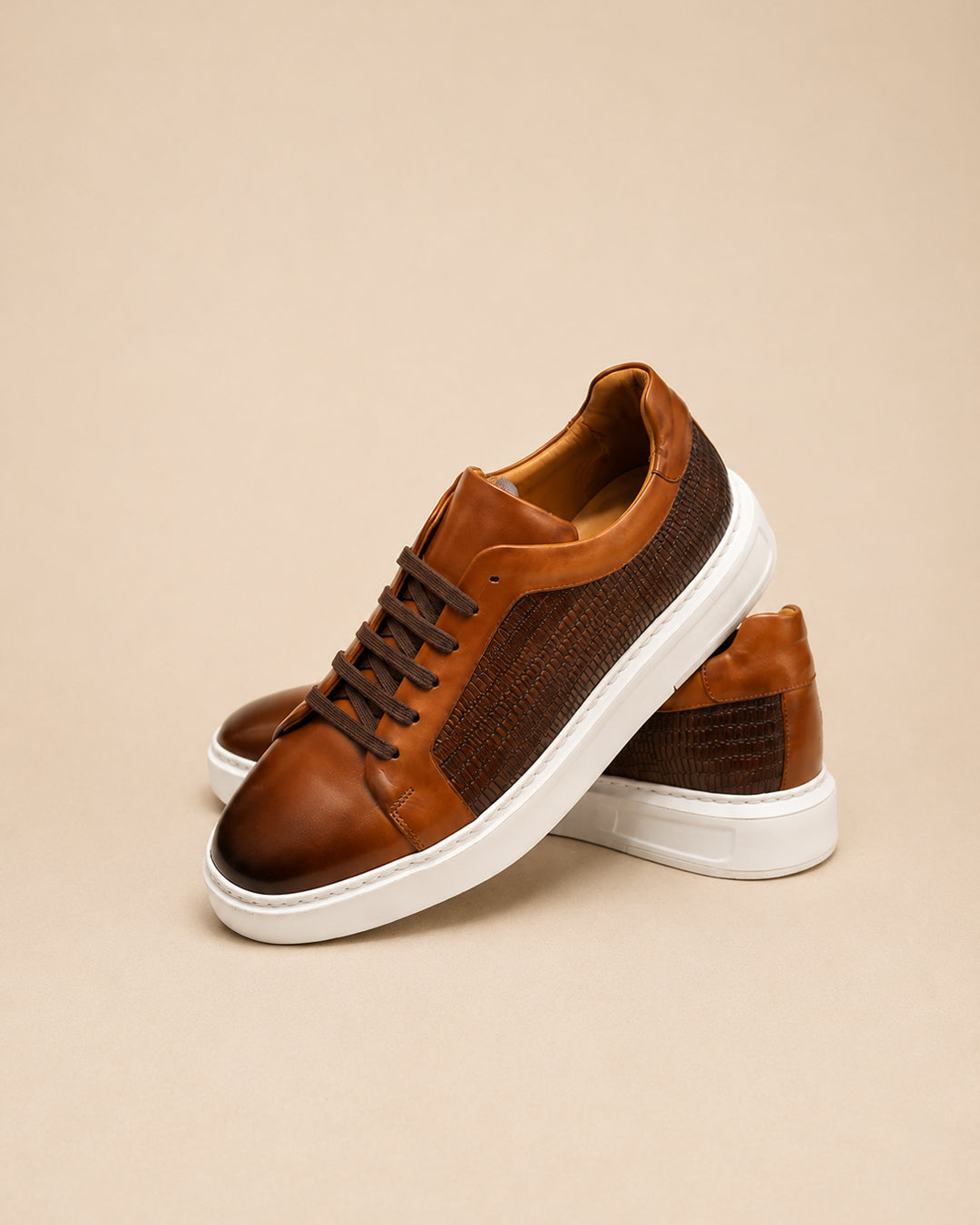 DRN AYK 009 KROKO DESENLi SNEAKER