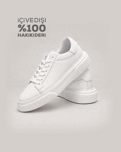 DRN AYK 1506 iÇi VE DIŞI %100  HAKiKi DERi SNEAKER