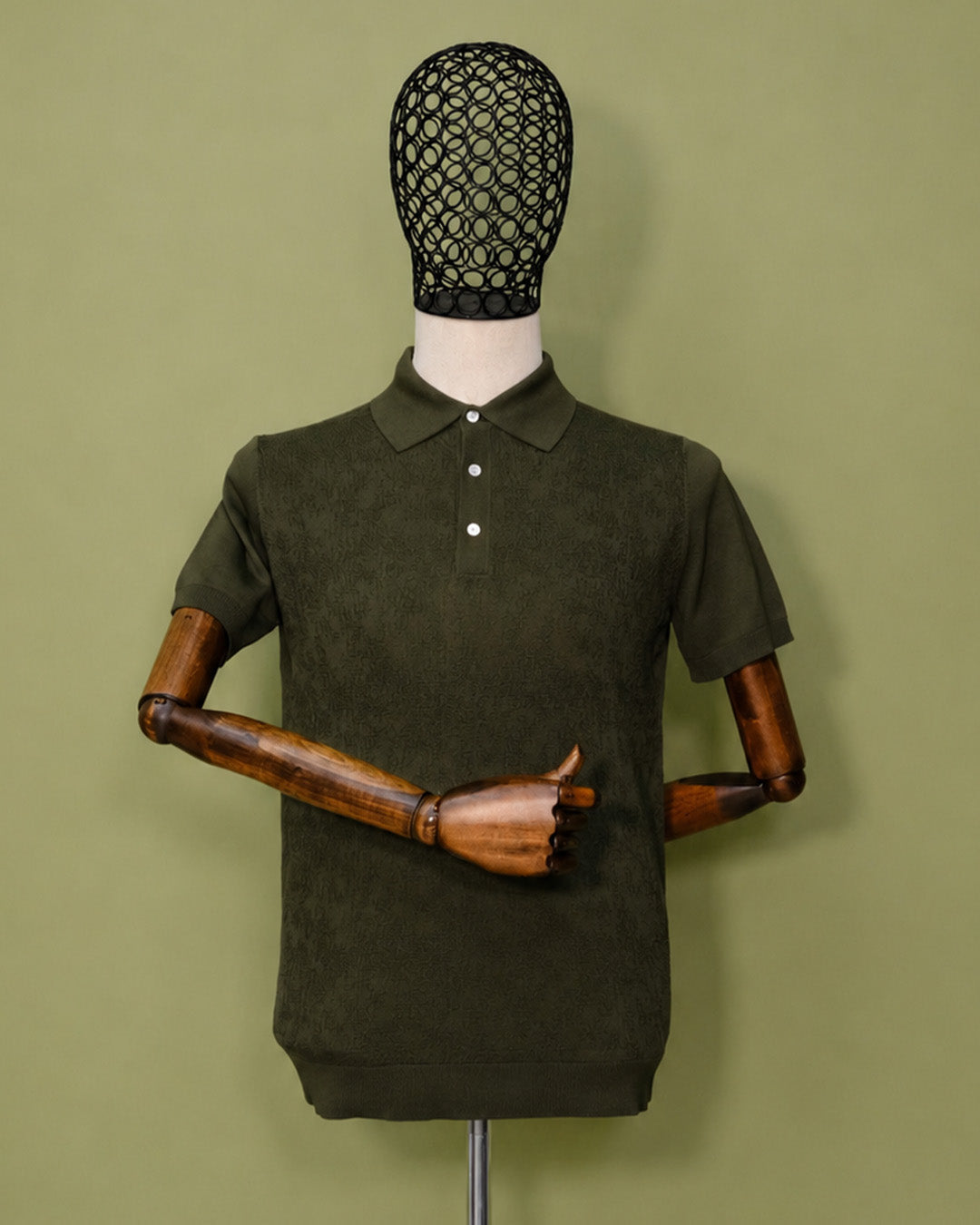 DRN TSHRT 503 ITALIAN KUMAŞ RAYON MERCERiSE POLO YAKA T-SHIRT