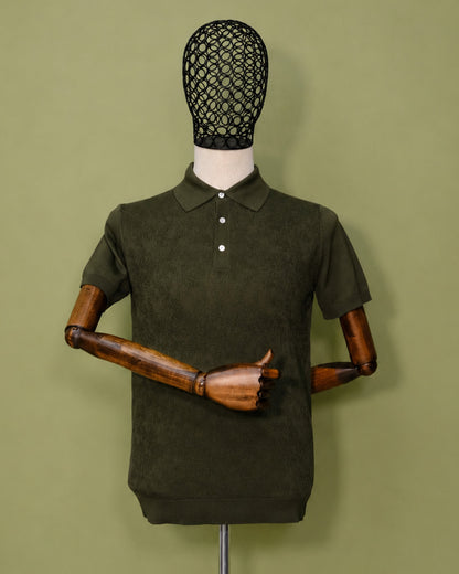 DRN TSHRT 503 ITALIAN KUMAŞ RAYON MERCERiSE POLO YAKA T-SHIRT