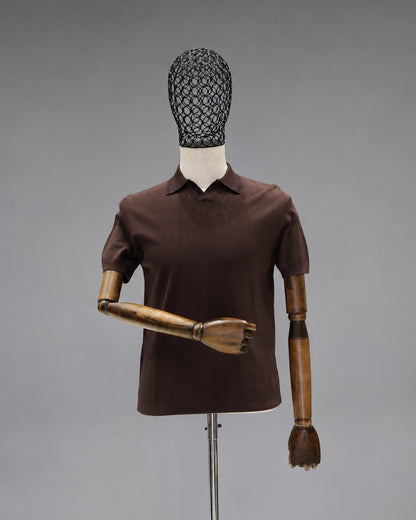DRN TSHRT 127018 MİNİMAL ÇİZGİ DETAYLI POLO YAKA TİŞÖRT