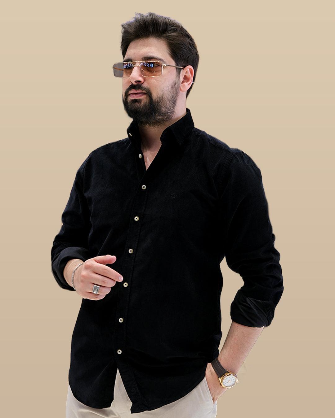DRN GML 6508 KADİFE GÖMLEK