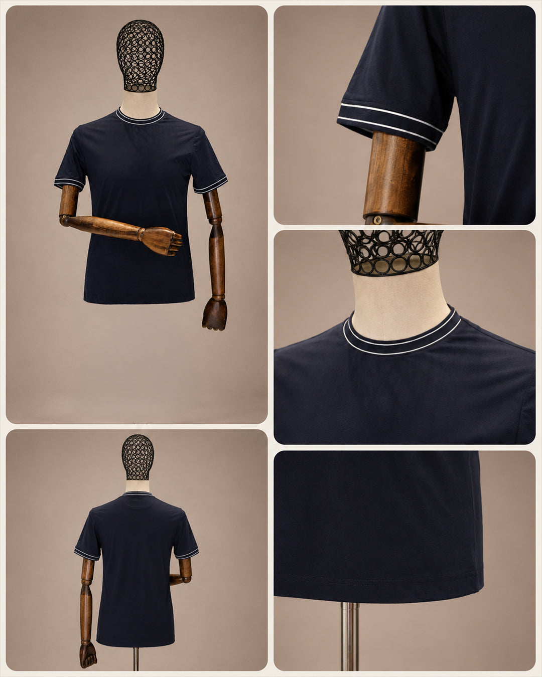 DRN TSHRT 1448 BİSİKLET YAKA