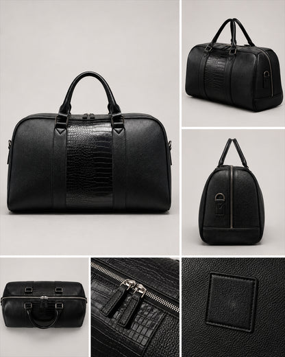 DRN SYH 454 CROCO DUFFLE SEYAHAT ÇANTASI