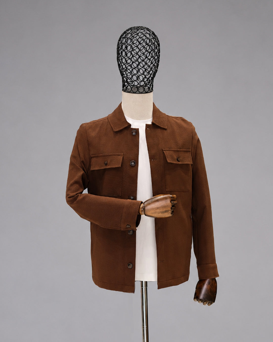 DRN CKT 003 ÇİFT CEP DOKULU OVERSHIRT