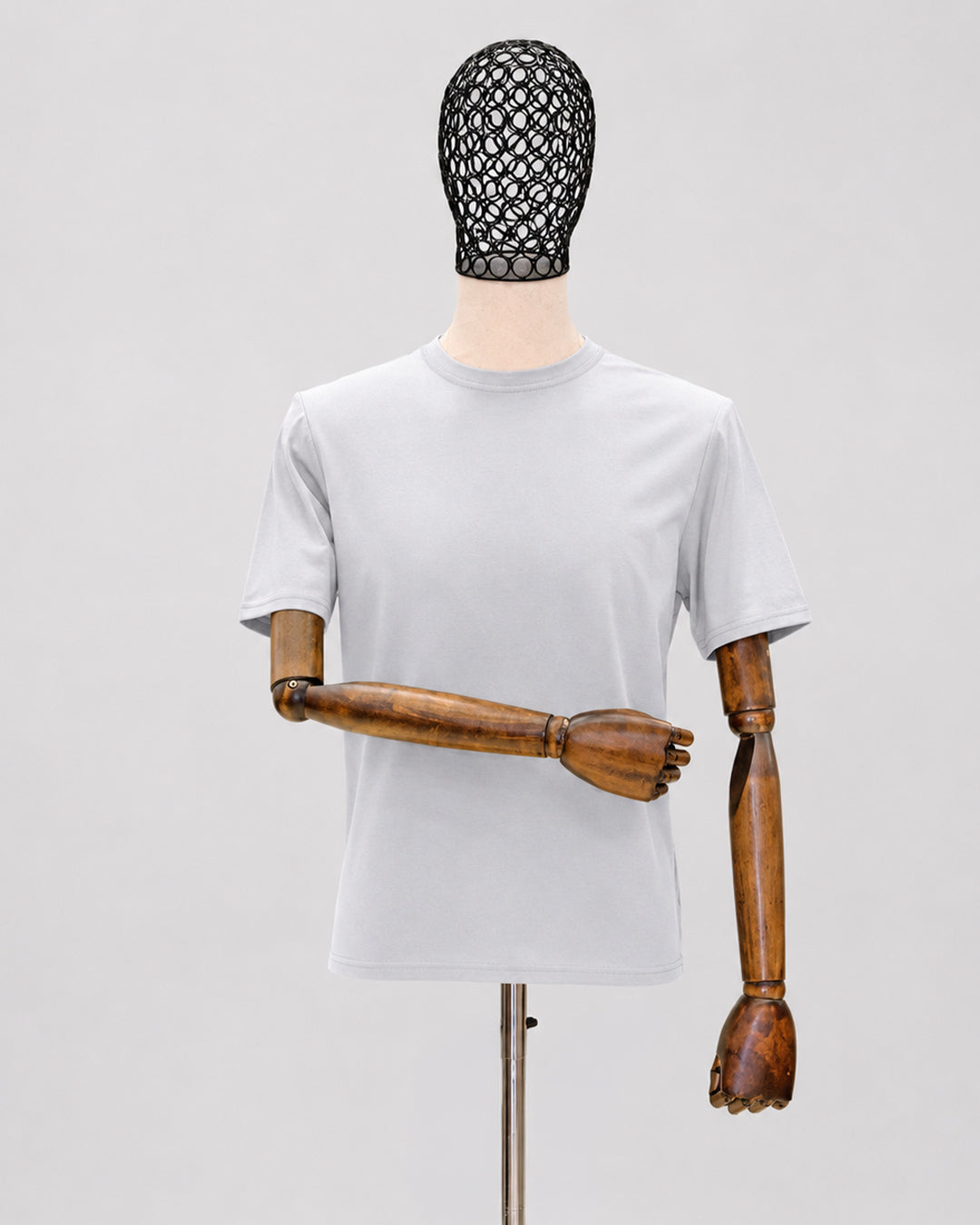 DRN TSHRT 167033 RAYON TRİKO BİSİKLET YAKA