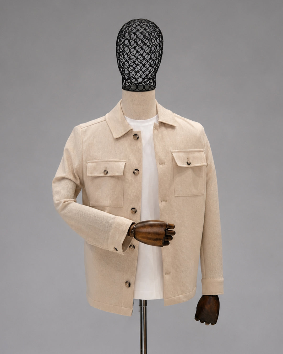 DRN CKT 003 ÇİFT CEP DOKULU OVERSHIRT