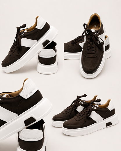 DRN AYK 978 HERITAGE DERİ SNEAKER