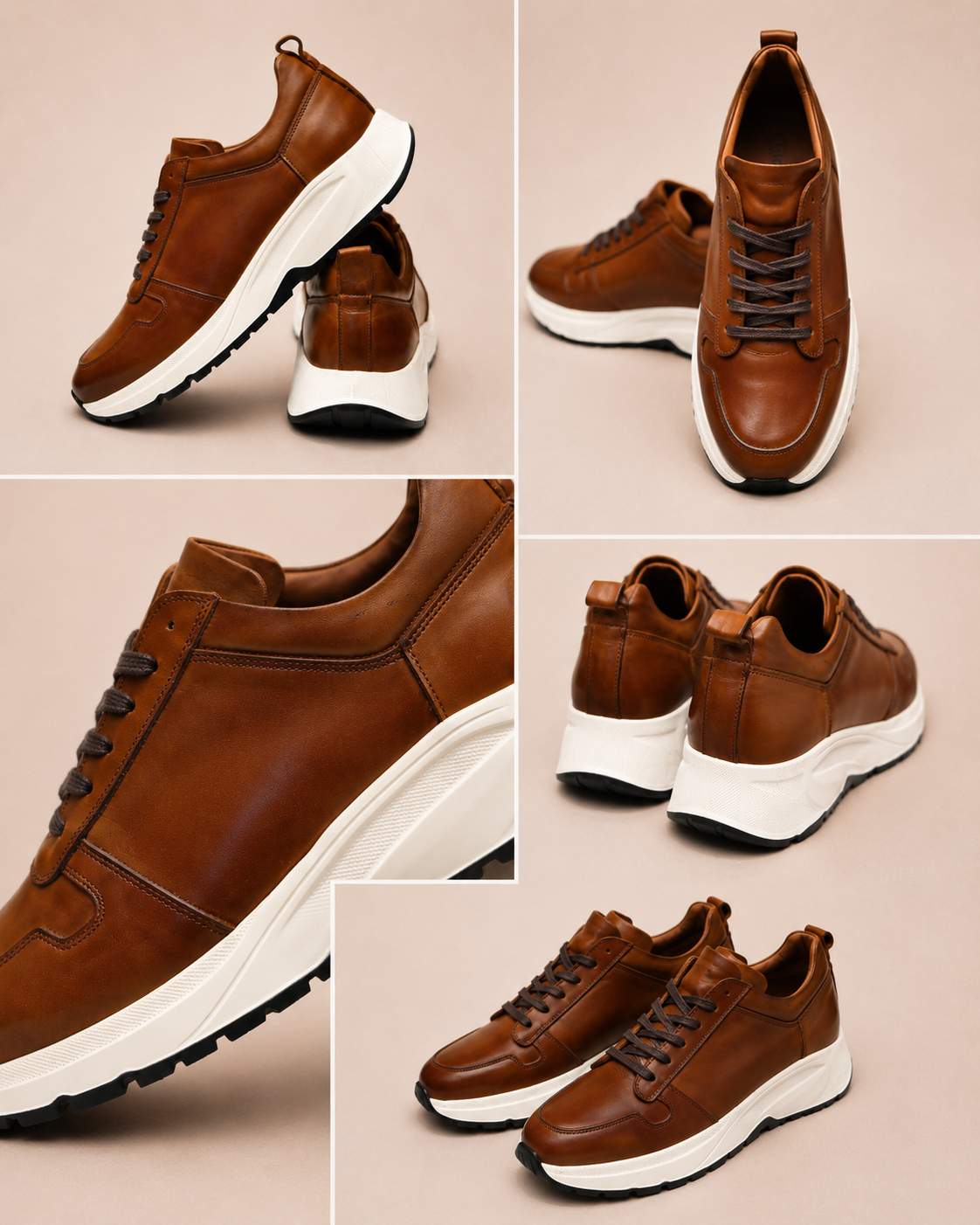 DRN AYK 062 PRESTIGE DERİ SNEAKER