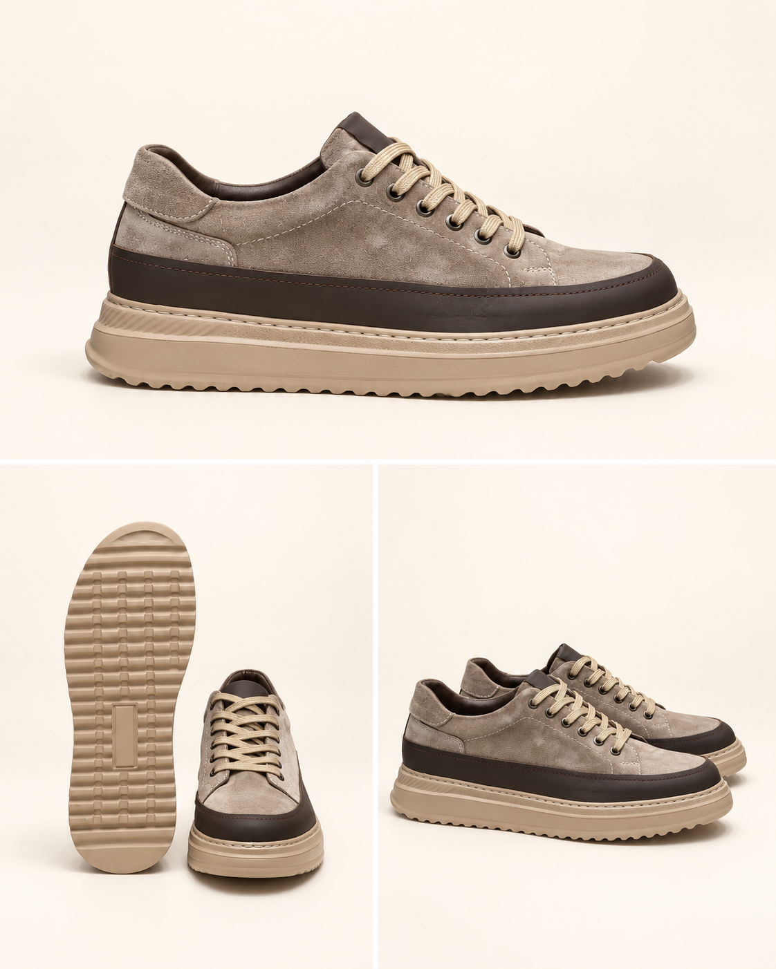 DRN AYK 059 SIENA SÜET DERİ SNEAKER