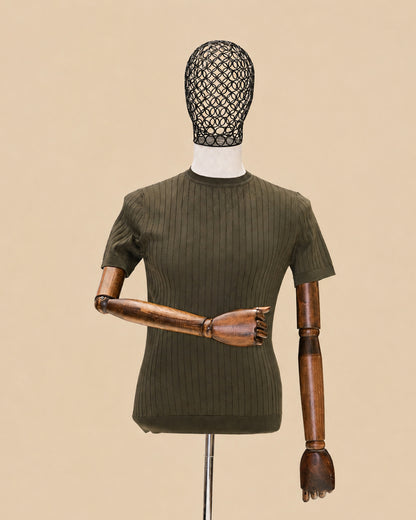 DRN TSHRT 167038 FİTİLLİ TRİKO