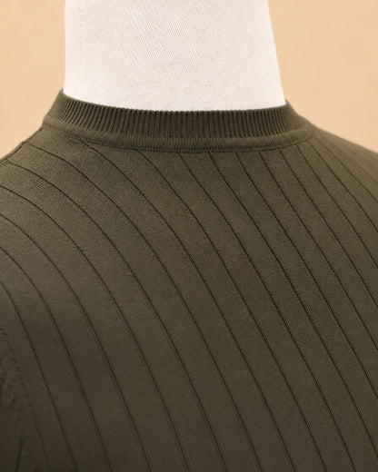 DRN TSHRT 167038 FİTİLLİ TRİKO