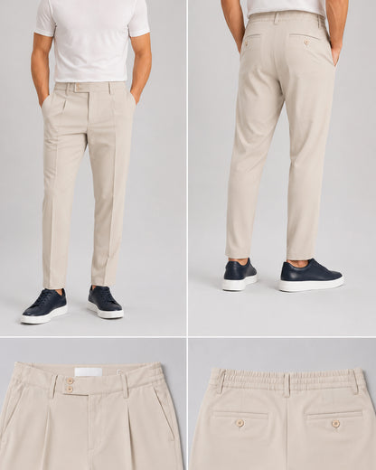 DRN PN 8584 ÇİFT DÜĞMELİ PREMIUM JOGGER PANTOLON