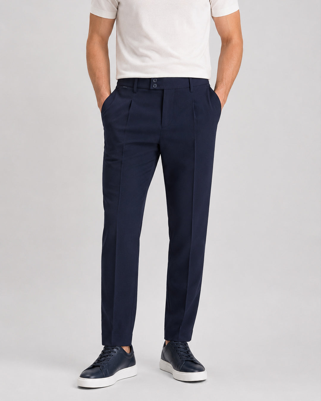 DRN PN 8584 ÇİFT DÜĞMELİ PREMIUM JOGGER PANTOLON